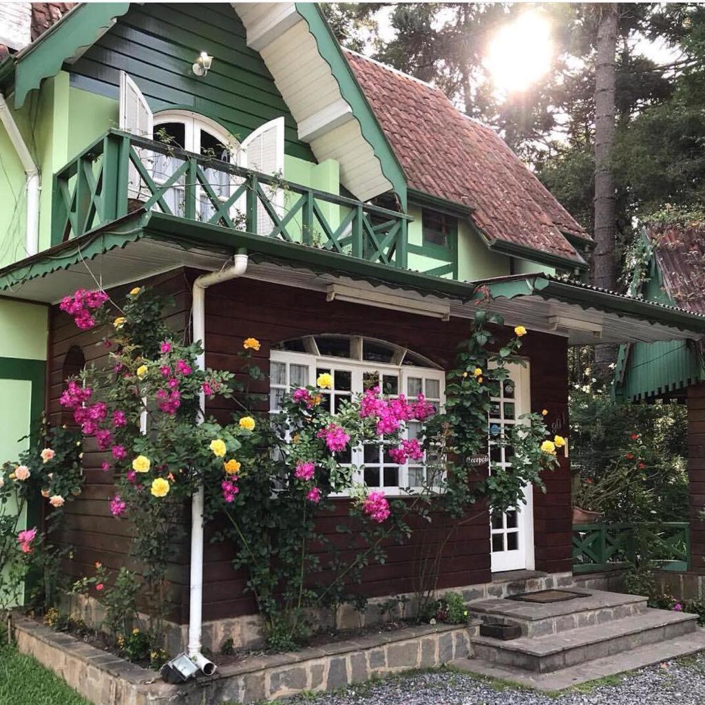 Campos do Jordão Pousada Vale Verde מראה חיצוני תמונה